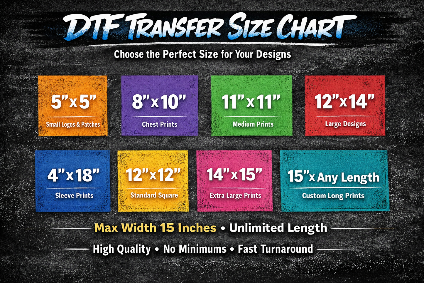 Custom DTF Transfer – Upload Your Design