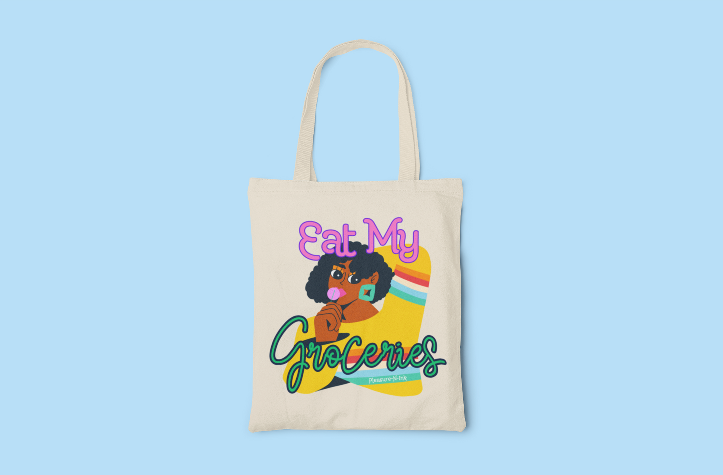 Eat My Groceries Tote Bag #1