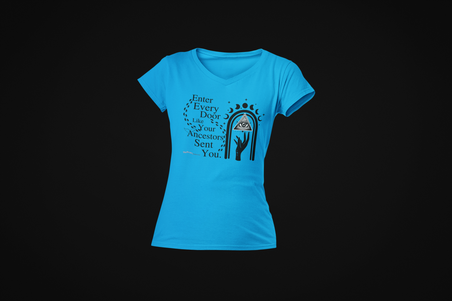 Enter Every Door Affirmation Manifestation T-Shirt Powerful Bold Message