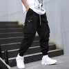 Multi-pocket Cargo Pants Men's Casual Hip-Hop Drawstring Trousers Outdoor Streetwear Sports Pant
