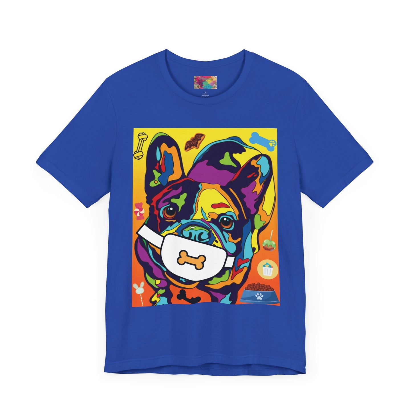 Thor the French Bulldog T-Shirt - Unisex Jersey Short Sleeve Tee