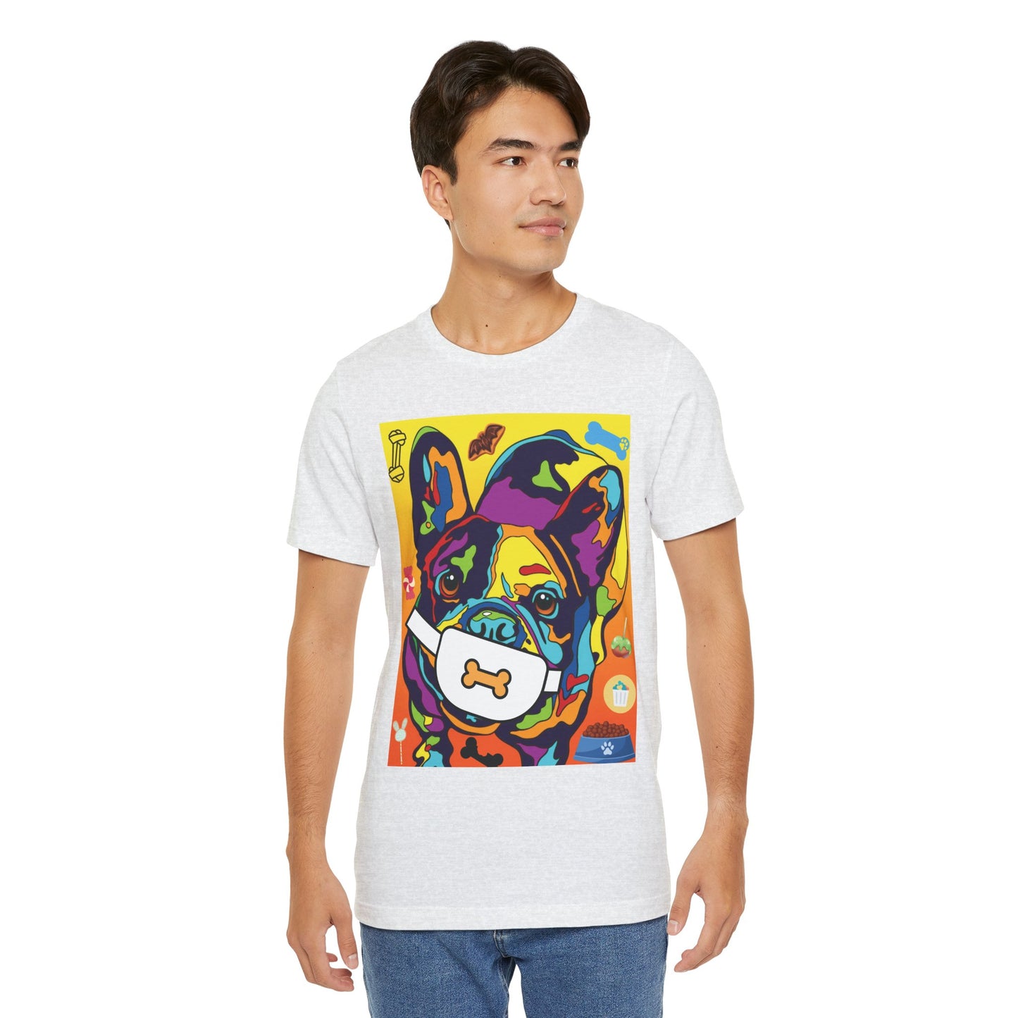 Thor the French Bulldog T-Shirt - Unisex Jersey Short Sleeve Tee