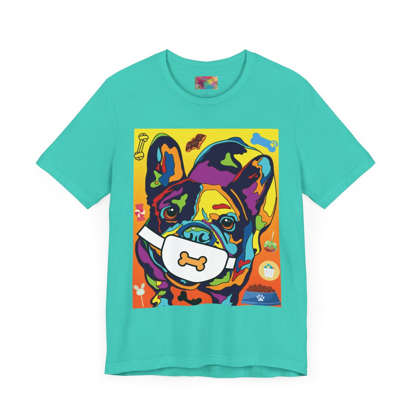 Thor the French Bulldog T-Shirt - Unisex Jersey Short Sleeve Tee