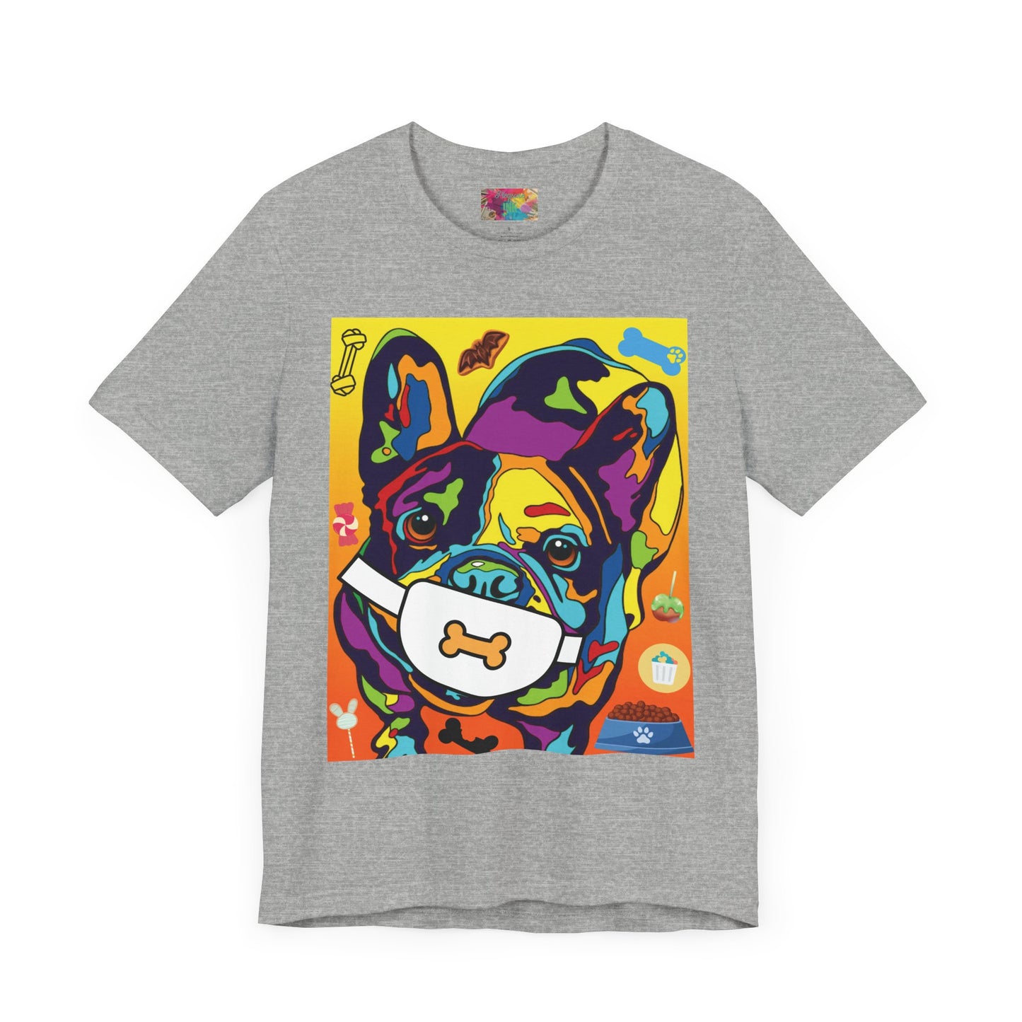 Thor the French Bulldog T-Shirt - Unisex Jersey Short Sleeve Tee