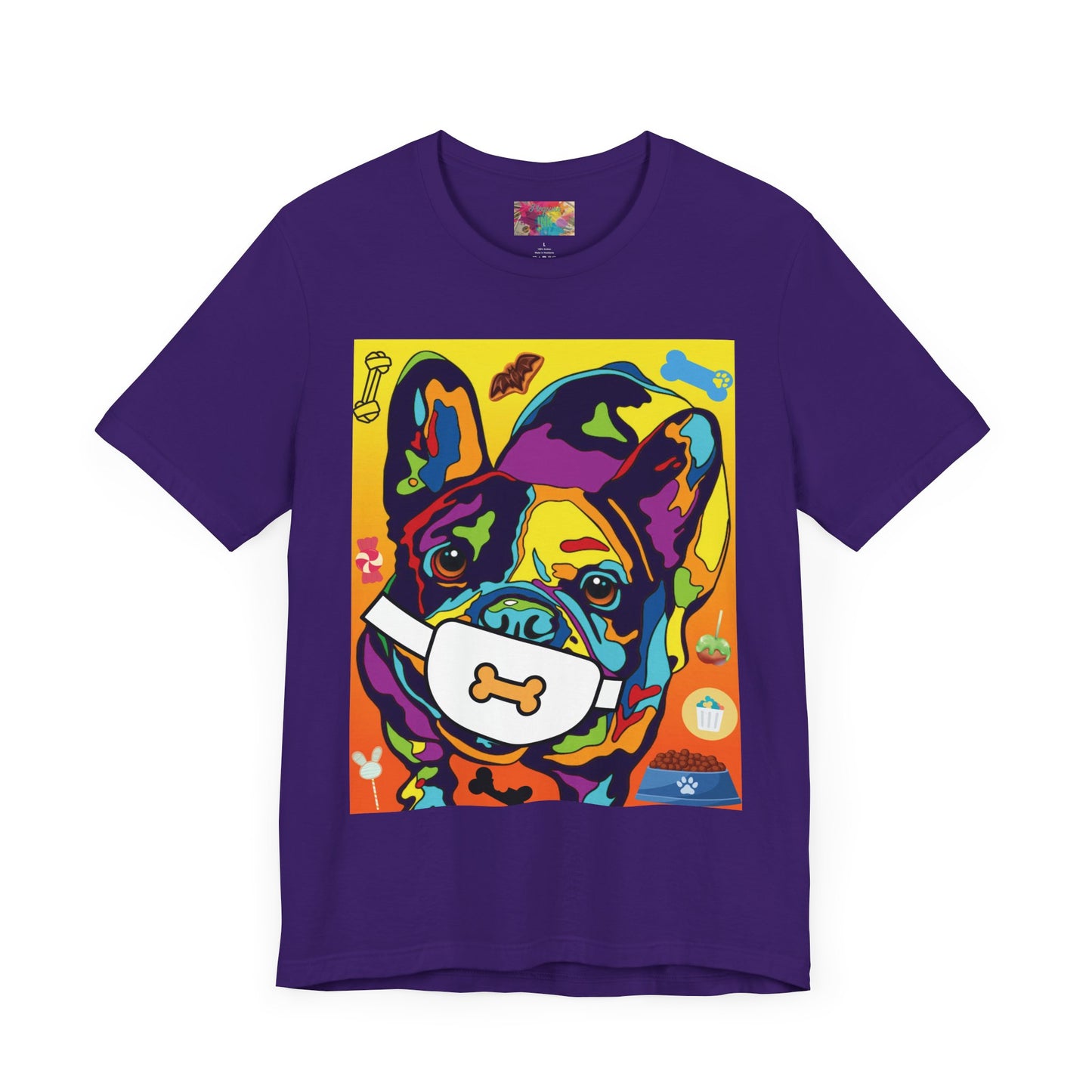 Thor the French Bulldog T-Shirt - Unisex Jersey Short Sleeve Tee