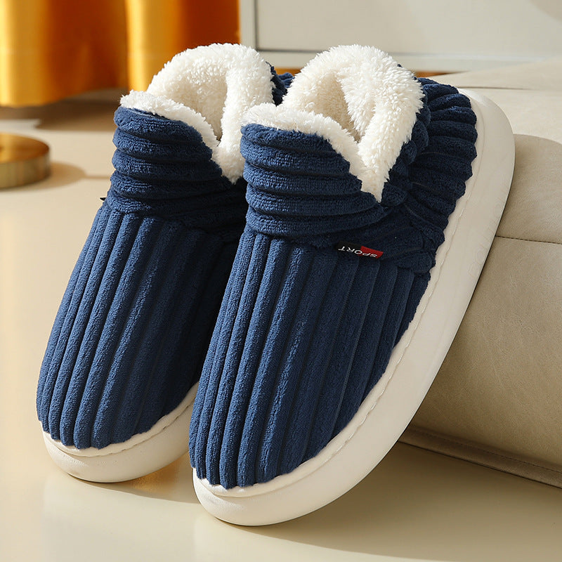 Winter Plush Cotton Slippers