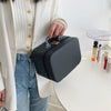 Rhombus-Embroidery Double-layer Make-up Storage Bags