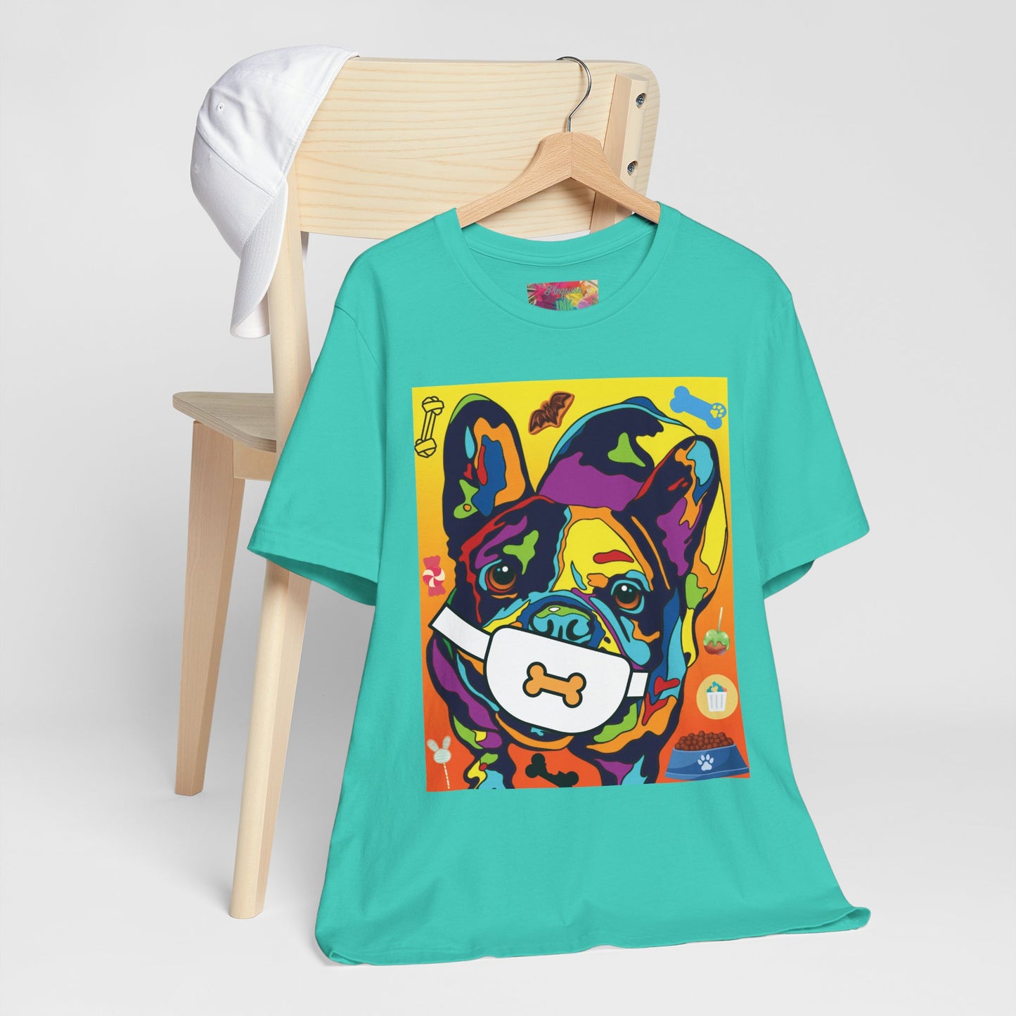 Thor the French Bulldog T-Shirt - Unisex Jersey Short Sleeve Tee