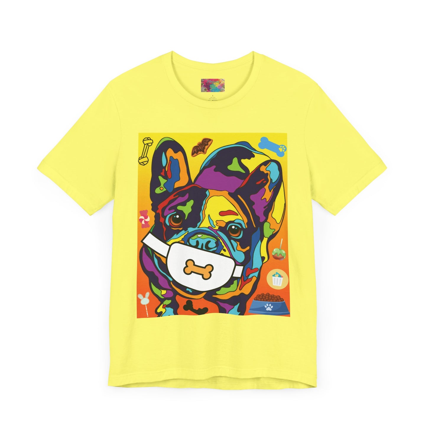 Thor the French Bulldog T-Shirt - Unisex Jersey Short Sleeve Tee