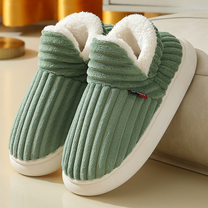 Winter Plush Cotton Slippers
