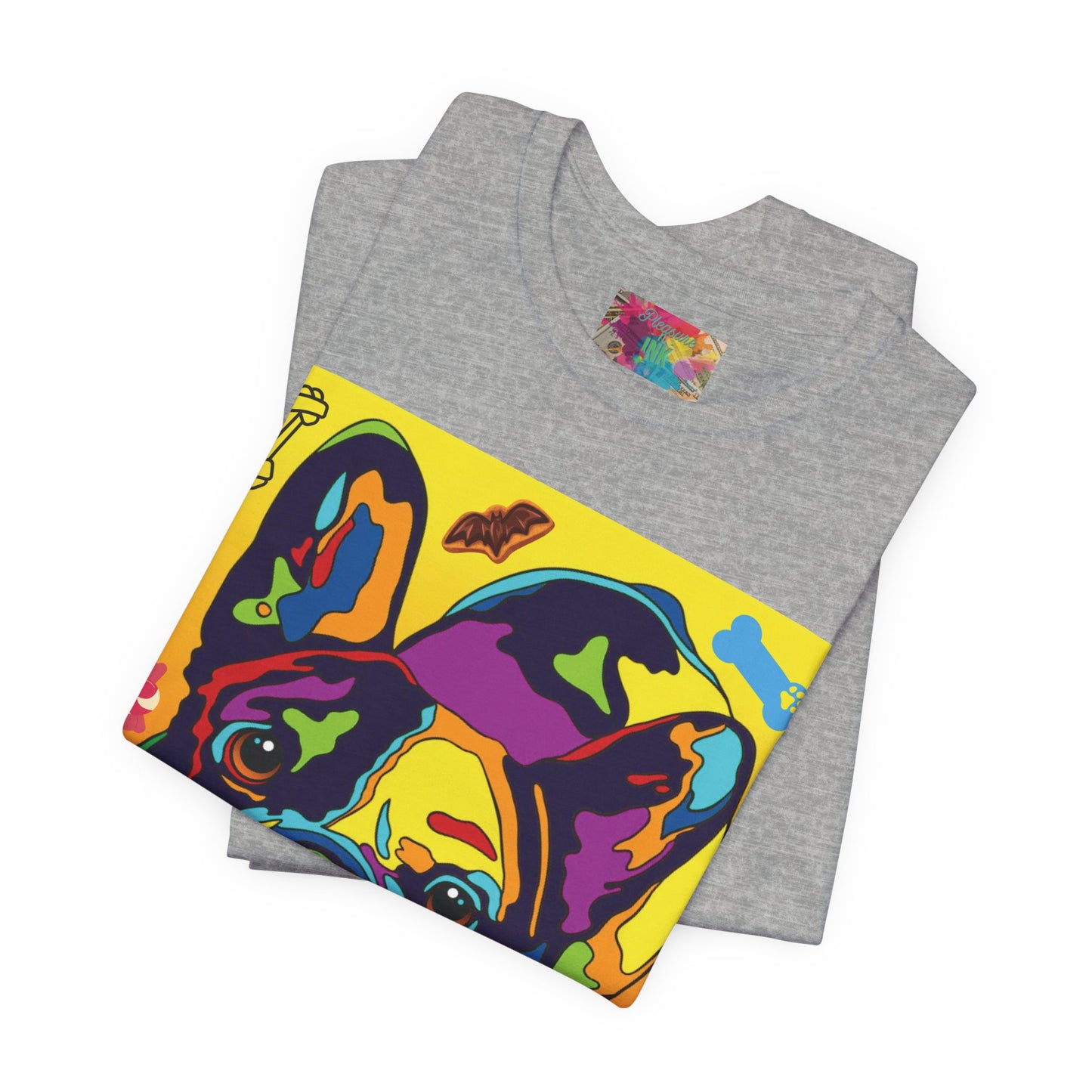 Thor the French Bulldog T-Shirt - Unisex Jersey Short Sleeve Tee