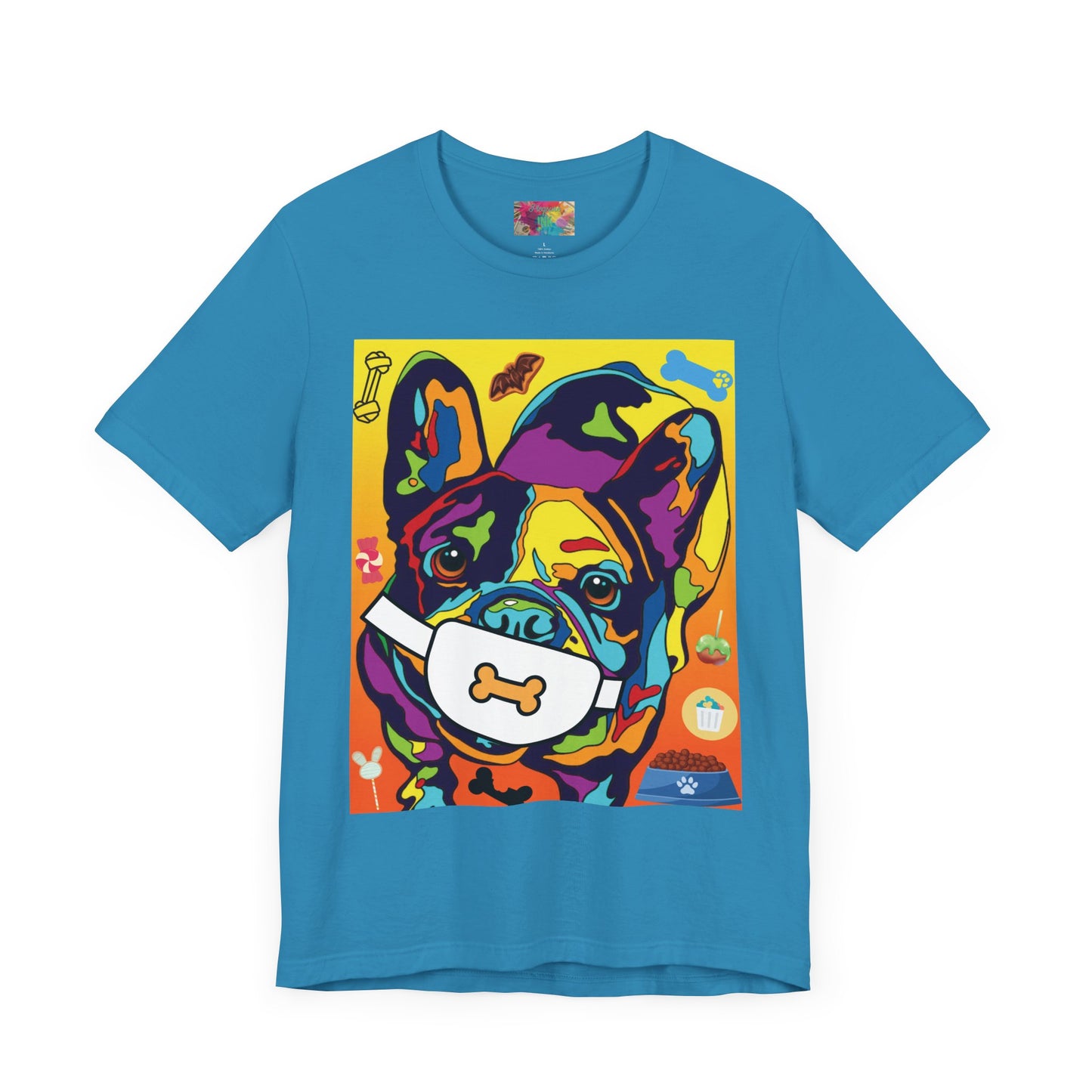 Thor the French Bulldog T-Shirt - Unisex Jersey Short Sleeve Tee