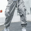 Multi-pocket Cargo Pants Men's Casual Hip-Hop Drawstring Trousers Outdoor Streetwear Sports Pant