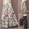 Women's Floral Wide-leg Pants