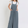 Overall Wide Leg Jumpsuit