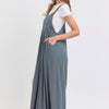 Overall Wide Leg Jumpsuit