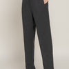 High Waist Pintuck Detail Long Pants