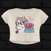 Cats B4 Guys Dabbing Crop Top