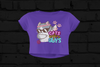 Cats B4 Guys Dabbing Crop Top