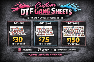 Custom DTF Gang Sheet