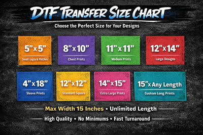Custom DTF Transfer – Upload Your Design