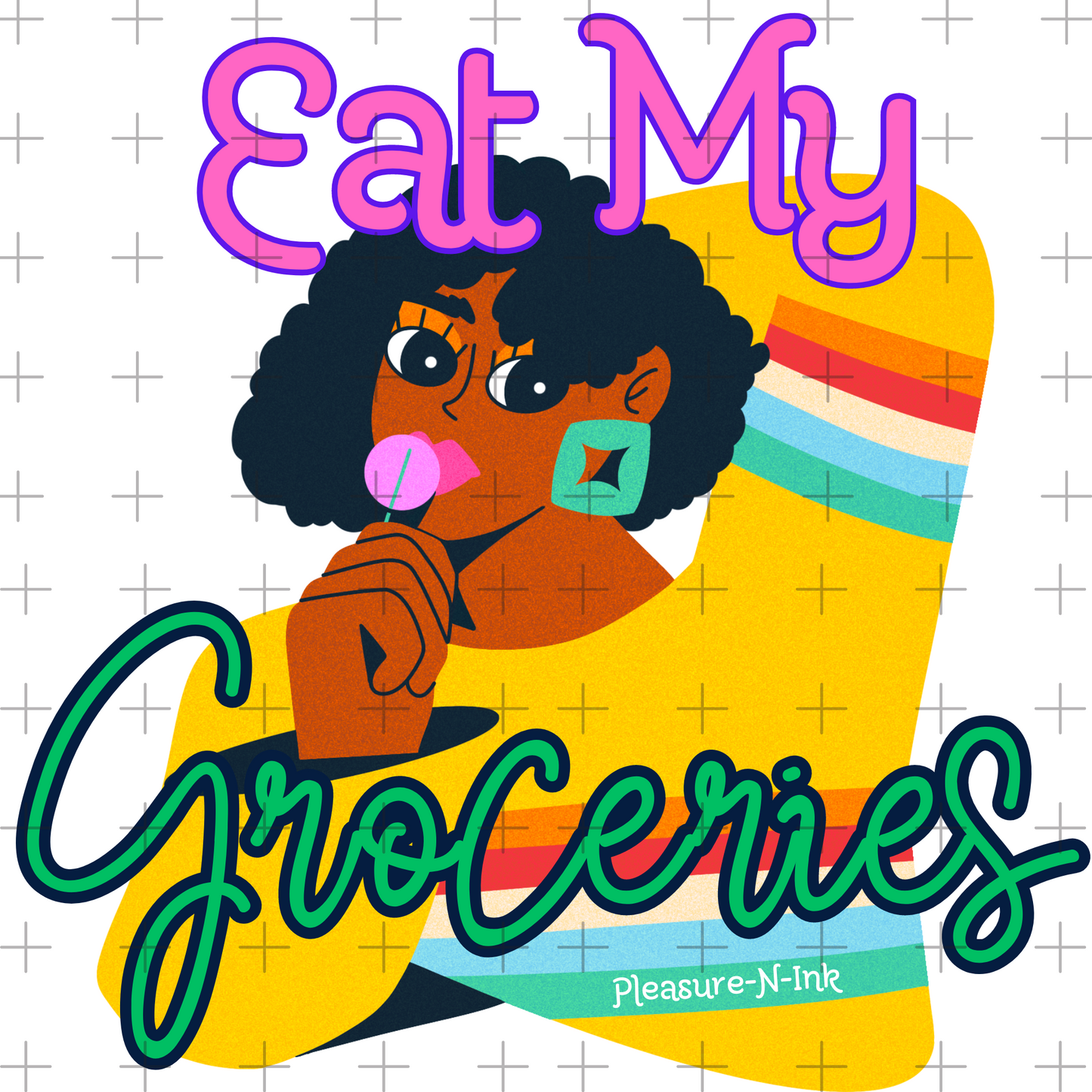 Eat My Groceries Tote Bag #1