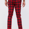 Mens Plaid Trouser Pants