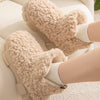 Winter Cashmere Snown Boots With 6cm Platform Warm Plus Velvet High-top Fleece Cotton Shoes Women Outdoor Indoor House Plush Shoes