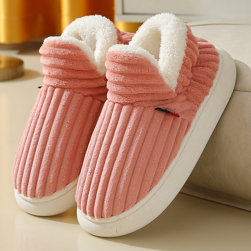 Winter Plush Cotton Slippers