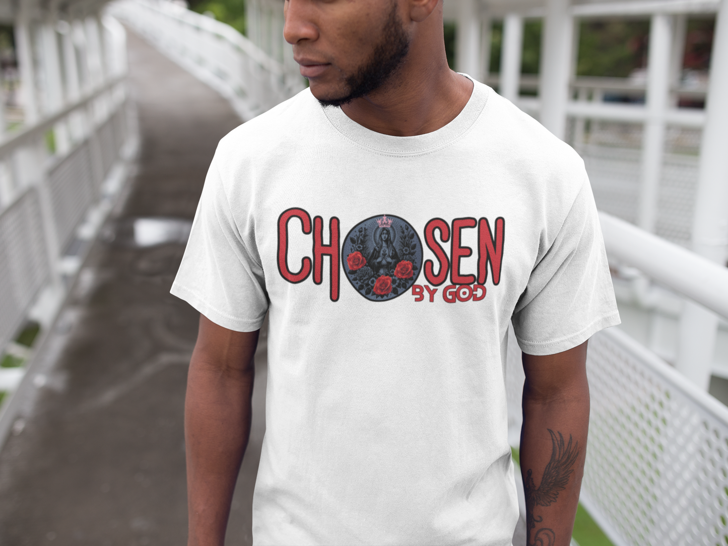 Chosen by god  T-SHIRT
