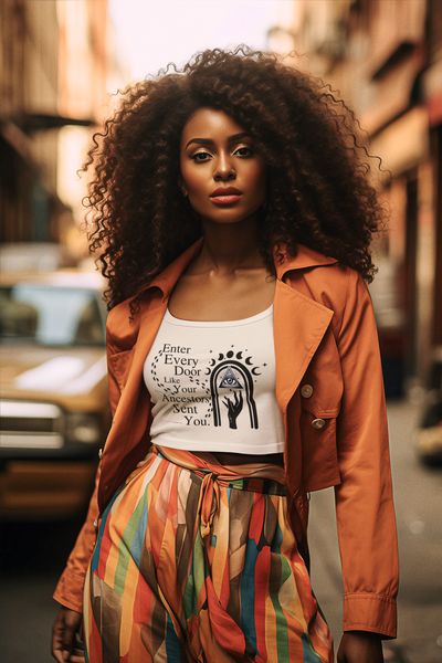 Enter Every Door Crop Top