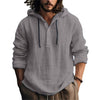 New Wish Cotton Linen Shirt Hooded Sweater Long Sleeve Hooded Casual Daily Clothing