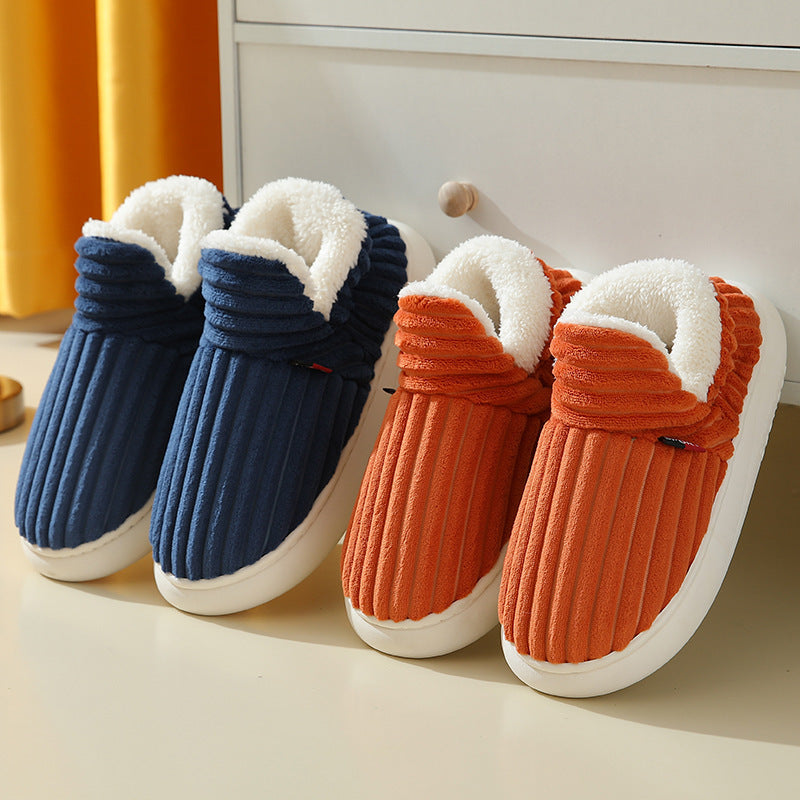 Winter Plush Cotton Slippers