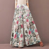 Women's Floral Wide-leg Pants