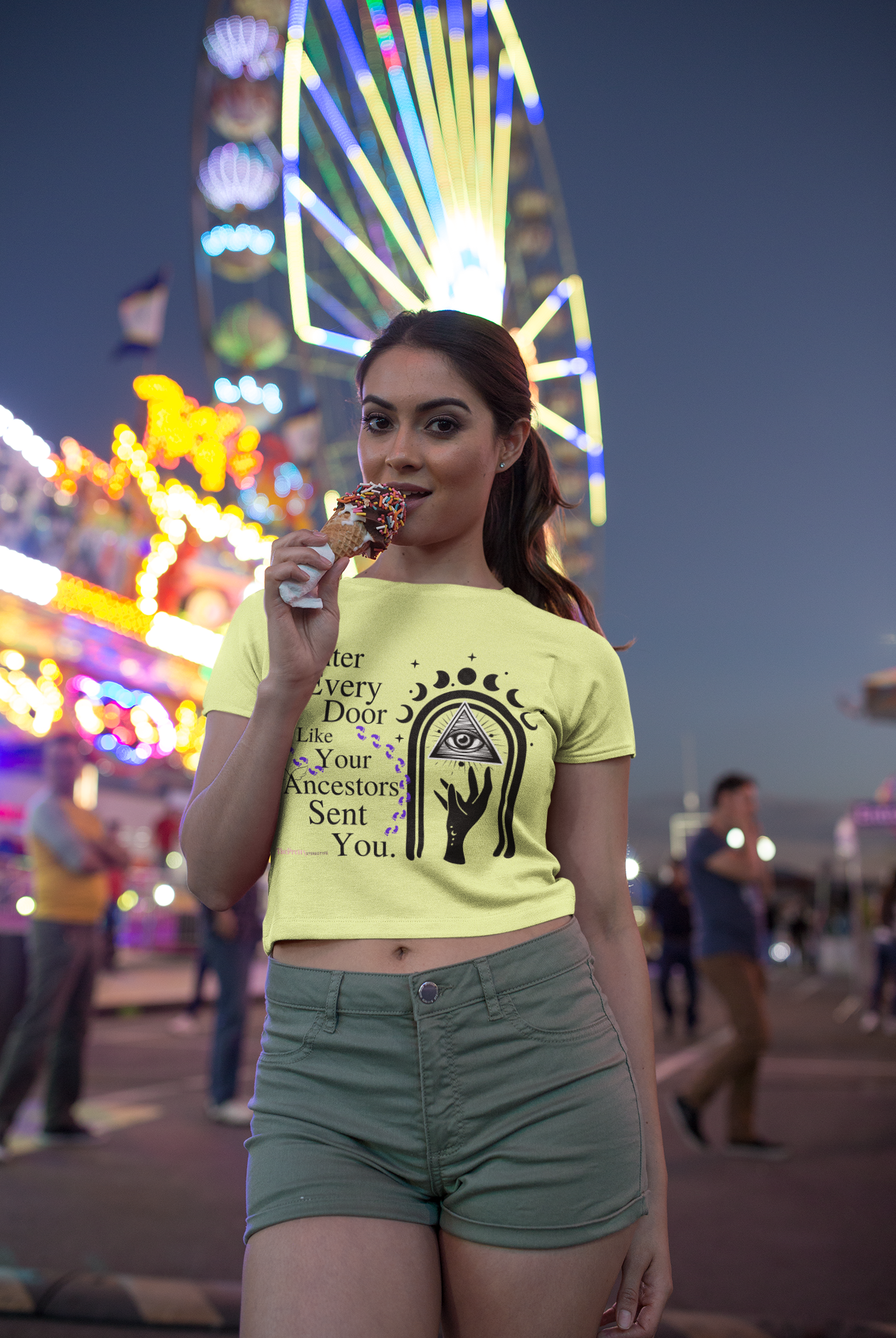 Enter Every Door Crop Top