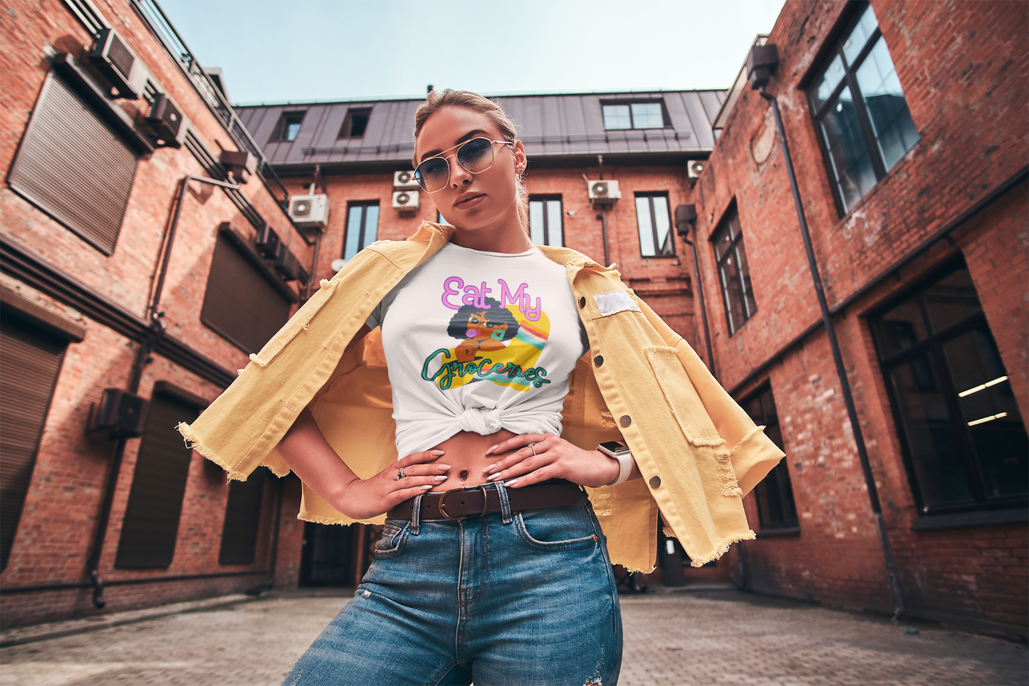 Eat My Groceries Women's T-Shirt