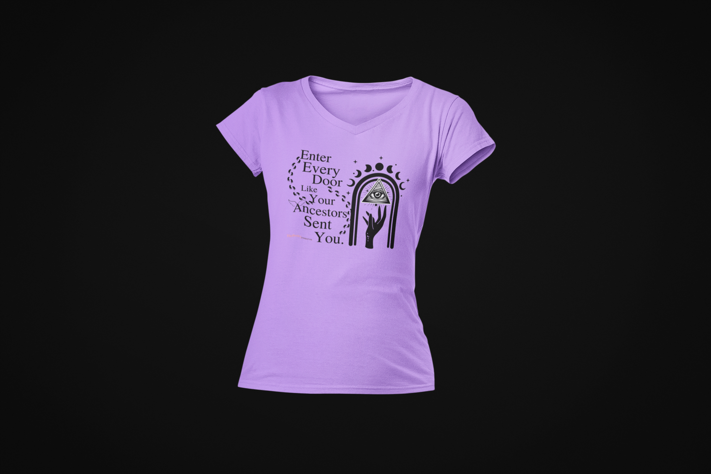 Enter Every Door Affirmation Manifestation T-Shirt Powerful Bold Message