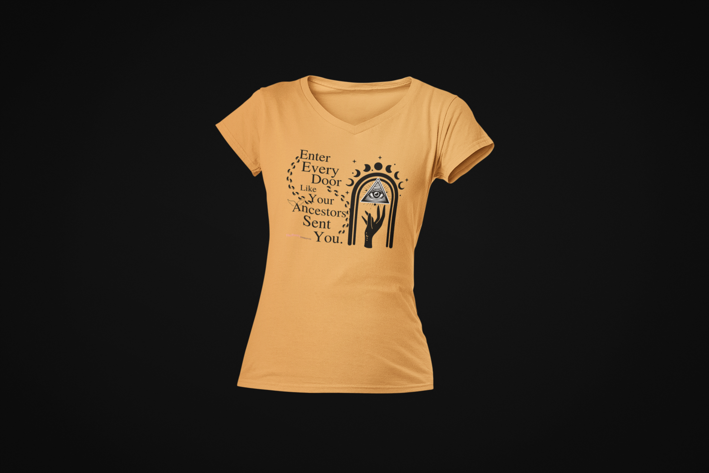 Enter Every Door Affirmation Manifestation T-Shirt Powerful Bold Message